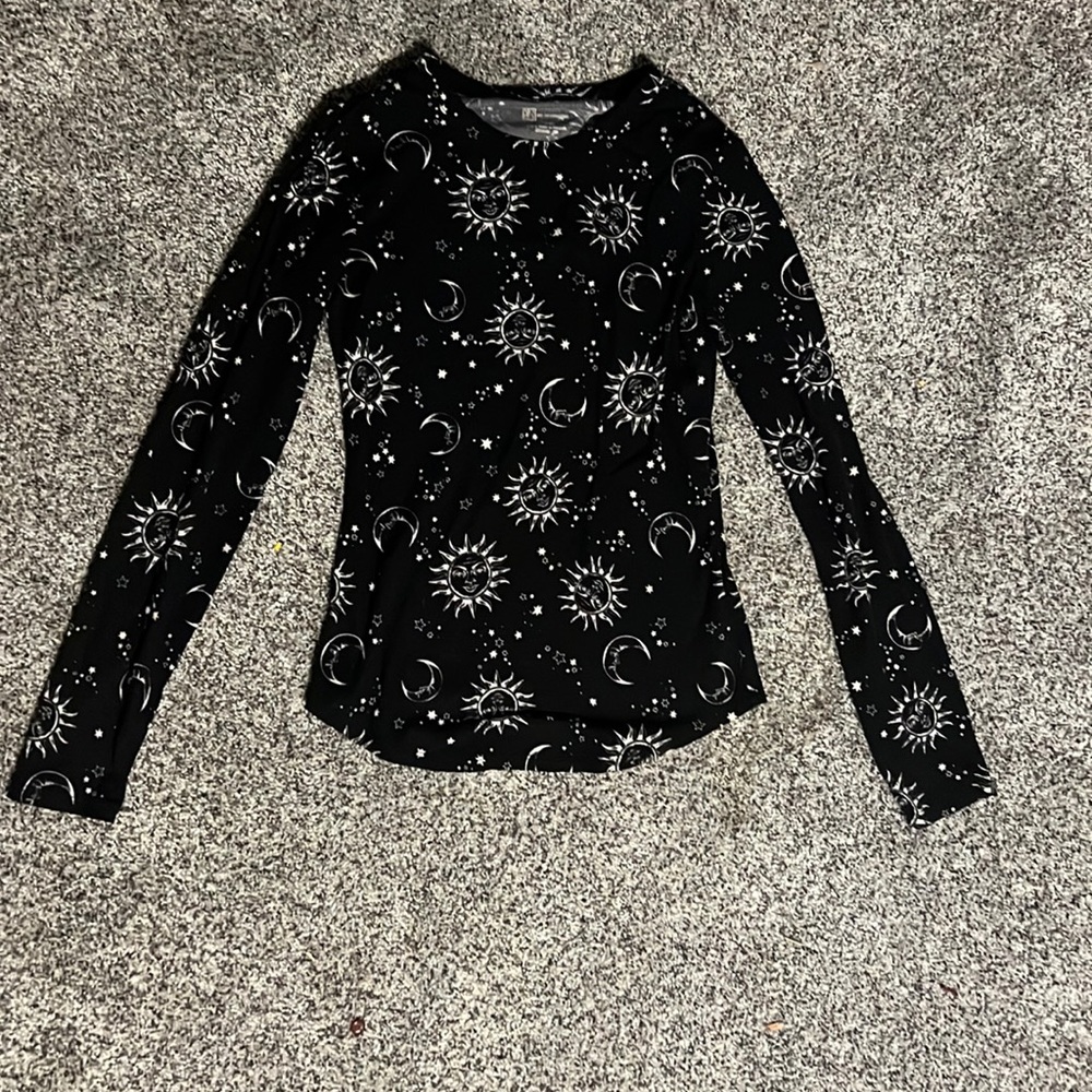 Sun Moon Long Sleeve Shirt